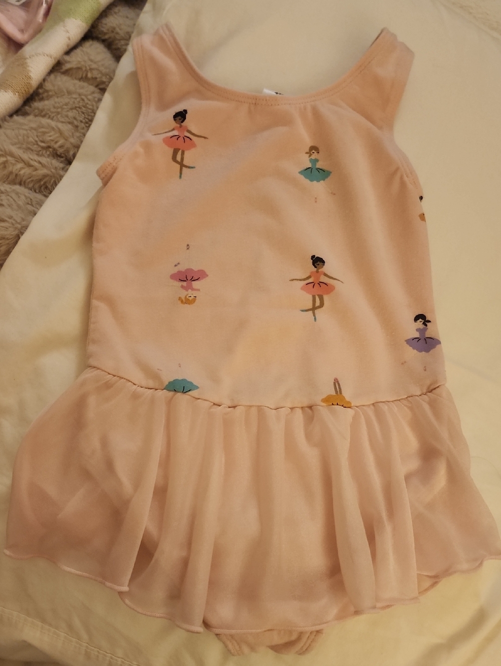 Carter's Sz 4T Light Pink Ballerina Tank Tutu Leotard - Picture 3 of 3